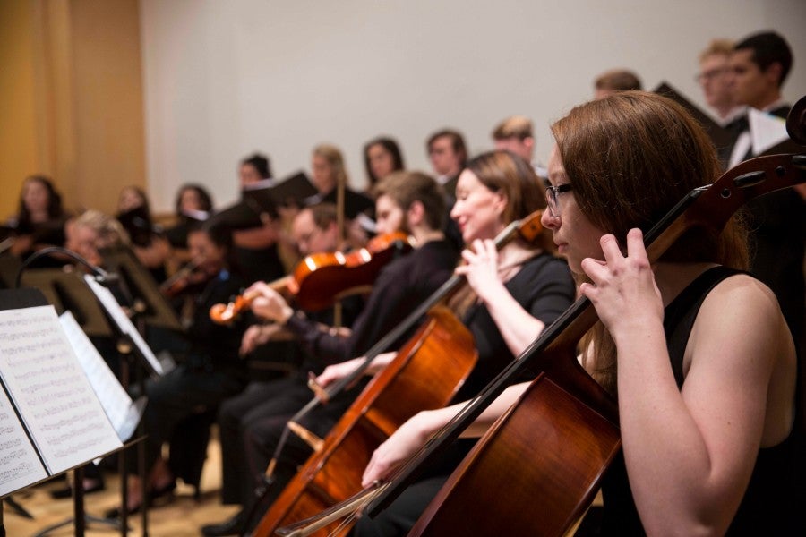 Chamber Strings and Brass Concert November 3, 2019 University
